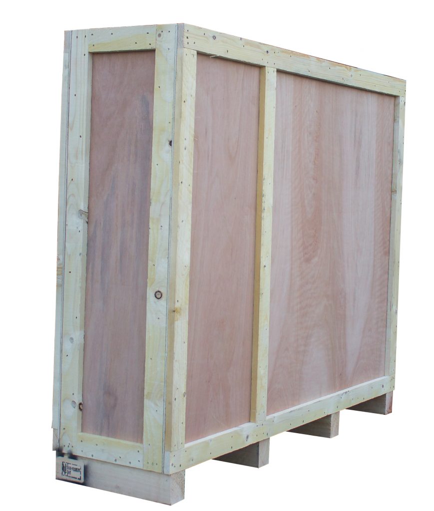 Wooden TV crates for exporting ISPM 15 certified